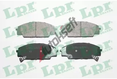 LPR Sada brzdových destiček LP 05P1070, 05P1070  LPR Sada brzdových destiček LP 05P1070, 05P1070