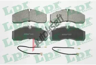 LPR Sada brzdovch destiek LP 05P1109A, 05P1109A