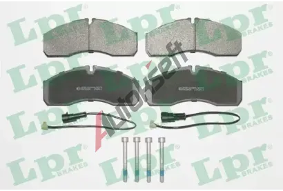 LPR Sada brzdovch destiek LP 05P1109B, 05P1109B