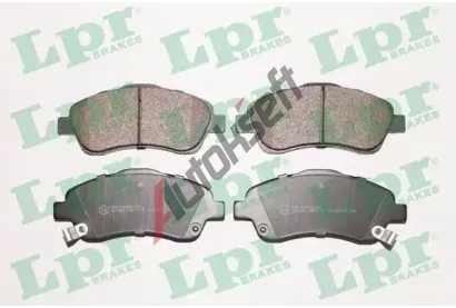 LPR Sada brzdovch destiek LP 05P1114, 23768
