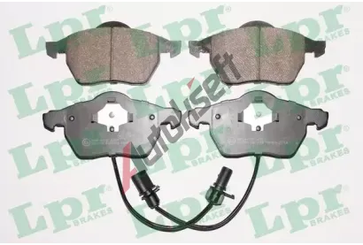 LPR Sada brzdovch destiek LP 05P1119, 05P1119