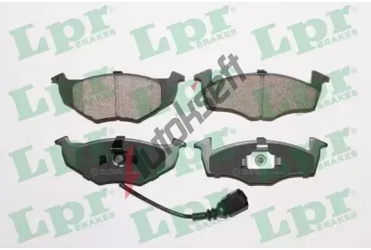 LPR Sada brzdových destiček LP 05P1120, 05P1120  LPR Sada brzdových destiček LP 05P1120, 05P1120