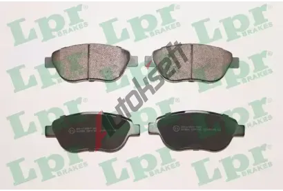 LPR Sada brzdovch destiek LP 05P1192, 05P1192
