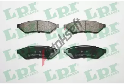 LPR Sada brzdovch destiek LP 05P1198, 05P1198