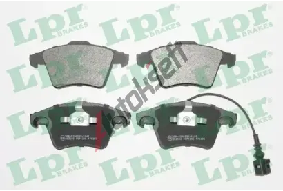 LPR Sada brzdovch destiek LP 05P1205, 05P1205