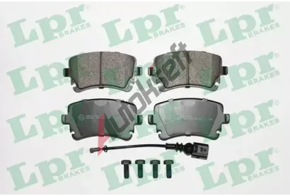 LPR Sada brzdovch destiek LP 05P1206, 05P1206