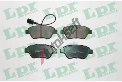 LPR Sada brzdových destiček LP 05P1225, 23705  LPR Sada brzdových destiček LP 05P1225, 23705
