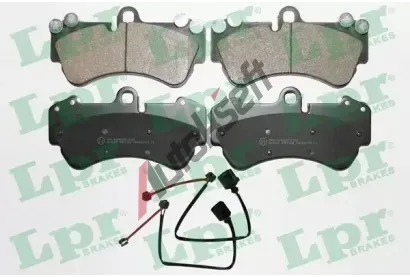 LPR Sada brzdovch destiek LP 05P1226A, 23692
