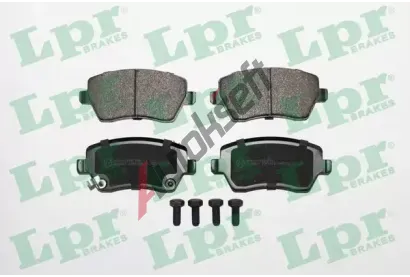 LPR Sada brzdovch destiek LP 05P1229, 05P1229