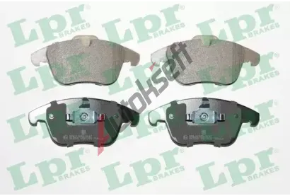 LPR Sada brzdovch destiek LP 05P1255, 24124