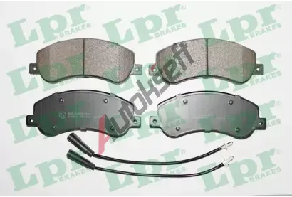 LPR Sada brzdovch destiek LP 05P1260, 05P1260