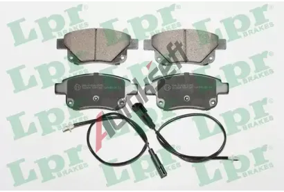LPR Sada brzdovch destiek LP 05P1261, 05P1261