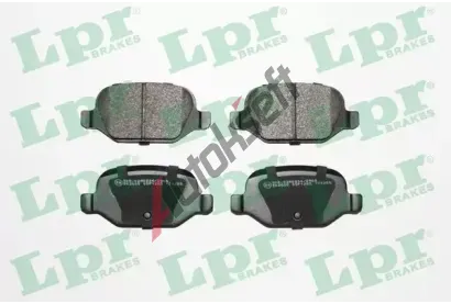 LPR Sada brzdovch destiek LP 05P1265, 23601