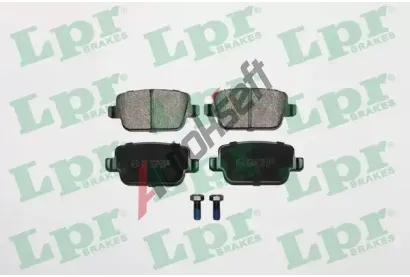 LPR Sada brzdovch destiek LP 05P1272, 05P1272