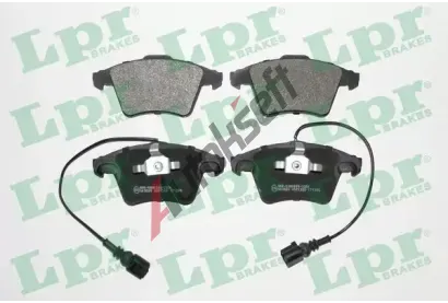 LPR Sada brzdových destiček LP 05P1285, 05P1285 LPR Sada brzdových destiček LP 05P1285, 05P1285