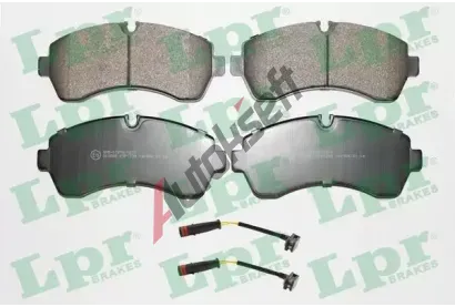 LPR Sada brzdovch destiek LP 05P1295A, 05P1295A