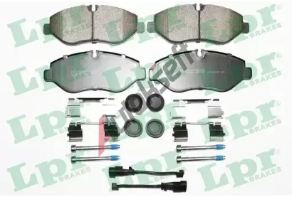 LPR Sada brzdových destiček LP 05P1297B, 05P1297B LPR Sada brzdových destiček LP 05P1297B, 05P1297B