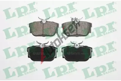 LPR Sada brzdovch destiek LP 05P1303, 23224