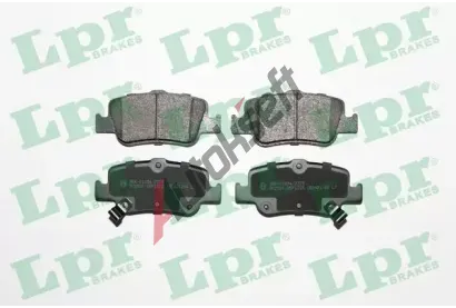 LPR Sada brzdovch destiek LP 05P1315, 24666