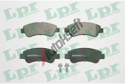 LPR Sada brzdovch destiek LP 05P1327, 24101