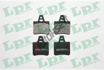LPR Sada brzdovch destiek LP 05P133, 05P133