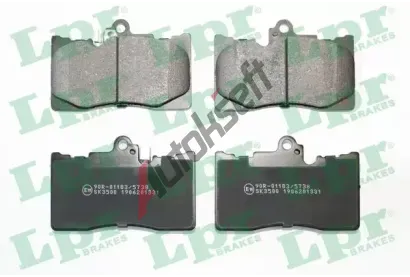 LPR Sada brzdovch destiek LP 05P1331, 05P1331