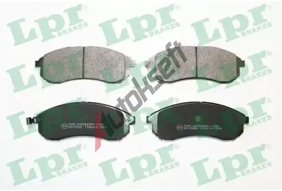 LPR Sada brzdovch destiek LP 05P1334, 23879