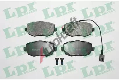 LPR Sada brzdovch destiek LP 05P1336, 05P1336