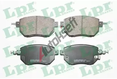 LPR Sada brzdovch destiek LP 05P1342, 05P1342