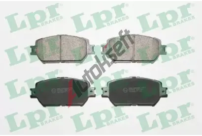 LPR Sada brzdovch destiek LP 05P1361, 05P1361