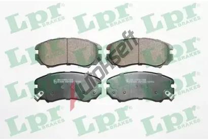 LPR Sada brzdovch destiek LP 05P1369, 05P1369
