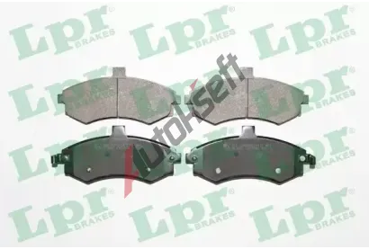LPR Sada brzdových destiček LP 05P1374, 05P1374  LPR Sada brzdových destiček LP 05P1374, 05P1374