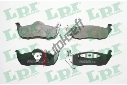 LPR Sada brzdovch destiek LP 05P1405, 5SP1405
