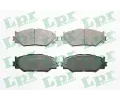 LPR Sada brzdovch destiek ‐ LP 05P1412