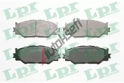 LPR Sada brzdovch destiek LP 05P1412, 5SP1412