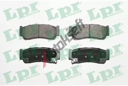 LPR Sada brzdovch destiek LP 05P1417, 05P1417