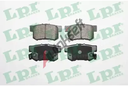 LPR Sada brzdových destiček LP 05P1423, 05P1423 LPR Sada brzdových destiček LP 05P1423, 05P1423