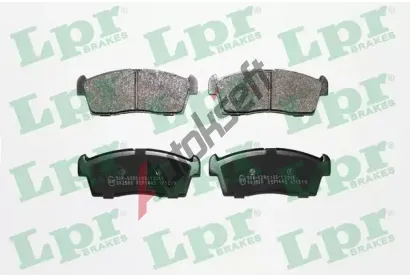 LPR Sada brzdovch destiek LP 05P1442, 05P1442