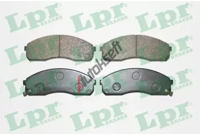 LPR Sada brzdových destiček LP 05P1444, 23649 LPR Sada brzdových destiček LP 05P1444, 23649