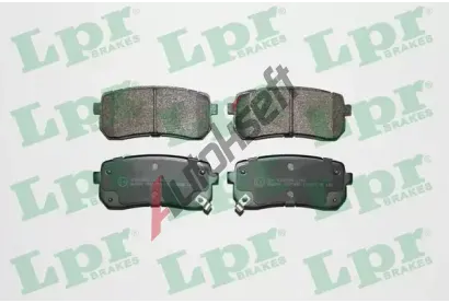 LPR Sada brzdovch destiek LP 05P1450, 05P1450