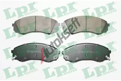 LPR Sada brzdovch destiek LP 05P1451, 05P1451