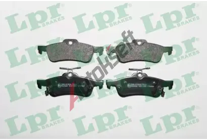 LPR Sada brzdovch destiek LP 05P1458, 5SP1458