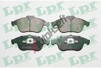 LPR Sada brzdových destiček LP 05P1466, 05P1466  LPR Sada brzdových destiček LP 05P1466, 05P1466