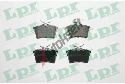 LPR Sada brzdovch destiek LP 05P1500, 05P1500