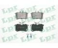 LPR Sada brzdovch destiek ‐ LP 05P1508