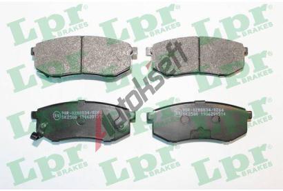 LPR Sada brzdovch destiek LP 05P1514, 23608