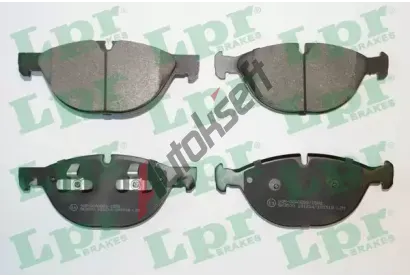 LPR Sada brzdovch destiek LP 05P1518, 24172