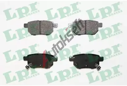 LPR Sada brzdovch destiek LP 05P1530, 25016