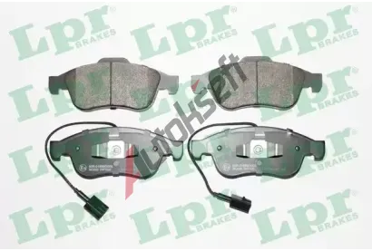 LPR Sada brzdovch destiek LP 05P1535, 05P1535