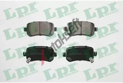 LPR Sada brzdovch destiek LP 05P1550, 5SP1550
